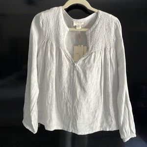 NWT Cynthia Rowley Linen Shirt SZ M